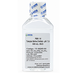 TAMPAO PBS 1X MODIFICADO PH 7,4 - FR/500ML - NOVABIO