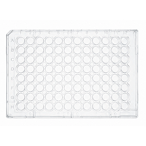 PLACA 96 POÇOS PS MICROTITULAÇAO/ELISA FUNDO CHATO HIGH BINDING - PCT/25 - SARSTEDT
