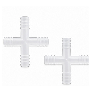 CONECTOR PARA TUBOS EM CRUZ PP 10MM - KARTELL