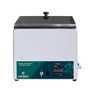 BANHO MARIA DIGITAL COM CIRCULAÇÃO 10 LITROS - SOLIDSTEEL