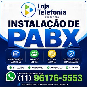 Instalação de PABX em São Paulo