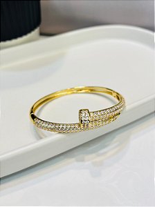 BRACELETE PREGO CRAVEJADO INSP. CART.