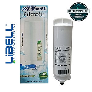 Filtro Refil Libell Purificador de Água Acqua Fit Eletrônico Hermético E LN100 Original
