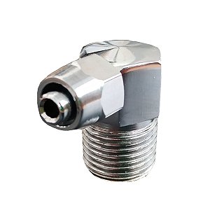 Conexão 90° Para Mangueira de 1/4"