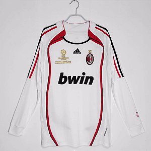 Camisa Retrô Milan Branca