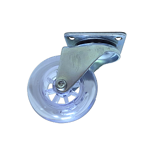 Rodizio Gel base giratória 2” 50mm