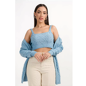 Cropped Alça Larga