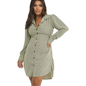 Vestido Botões