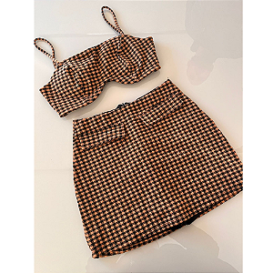 Conjunto Short Saia