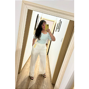 Calça Pantalona Charme