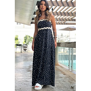 Vestido Poá