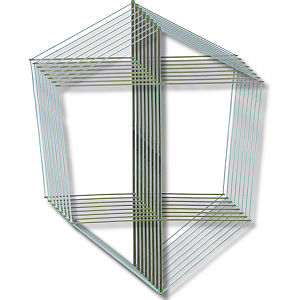 Kit 50 Armação Pronta Para Pipa Foguetinho 70cm Bambu X Bambu