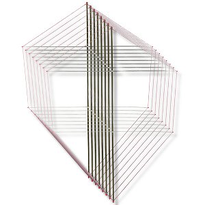 Kit 50 Armação Pronta Para Pipa Murcha 60cm Bambu X Fibra
