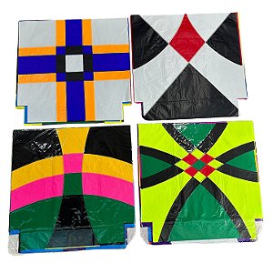 Folhas de Seda Corte e Recorte 70x70cm 100 Unidades