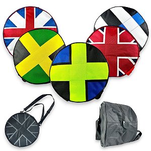 Mochila Bolsa Para Levar Carretilha De Pipa 22 Polegada 57cm