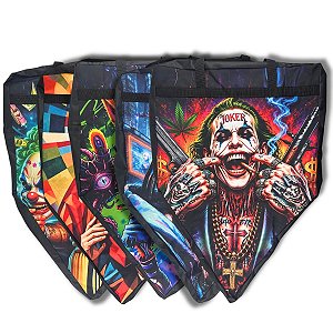 Mochila Para Pipa Estampada 70cm Alça Ajustável Resistente Duratran