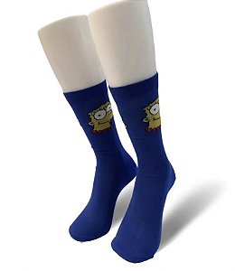 Meia Estilizada Bart Simpson - Diversão e Conforto