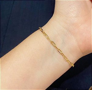 Pulseira Corrente Dourado