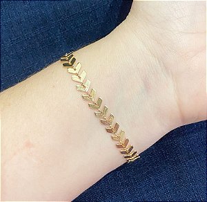 Pulseira Seta Dourada