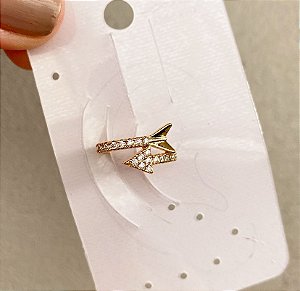 Piercing Fake Seta Prata/Dourado
