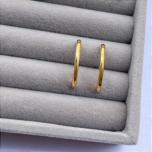 Brinco Ear Hook Dourado/Prata