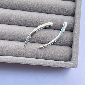 Brinco Ear Cuff Prata