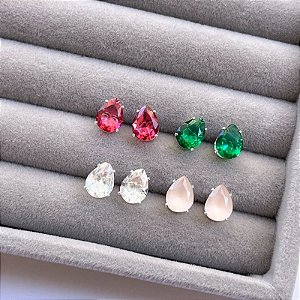 Brincos Prata 925 Gota