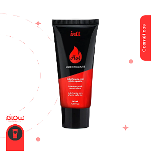 Lubrificante Beijável Hot 50ml Intt - Sabor Morango