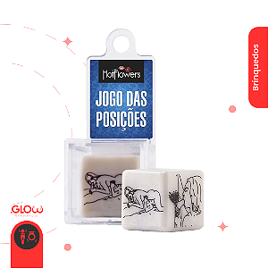 Jogo das Posições - Dado Erótico - Hot Flowers