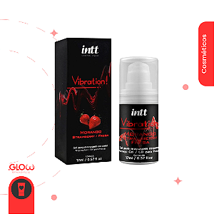 Vibration Gel Sabor Morango 17g Intt
