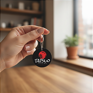 Chaveiro Acrilico Cristal - 24 Peças