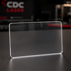 Chapa de Acrílico Cristal 3mm 200x150mm – Corte a Laser