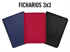 Fichário/Pasta com Zíper para cartas 360 slots 3x3 - Pokémon, Magic e Yu-Gi-Oh