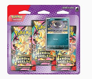 Blister Triplo Megaevolução 2.5 - Heróis Excelsos - Gastly