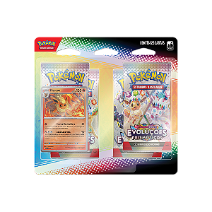Blister Quadruplo Evoluçoes Prismaticas FLAREON
