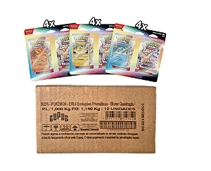 Pokémon - Case Quad Packs Evol. Prismaticas