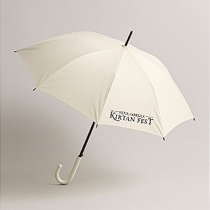 Guarda-Chuva-  Kirtan Fest - Branco