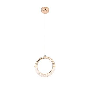 Pendente Woni Nordecor 5w Dourado