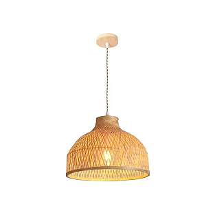 Pendente Jacarta 40cm GMH Amarelo Claro