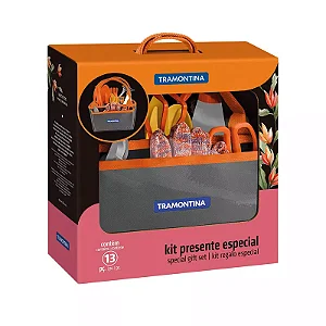 Kit Jardinagem Com Bolsa de Lona 13 Peças (78124/805) - Tramontina