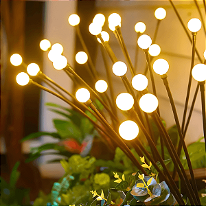 GlowGarden - Luz Solar de Led Efeito Vagalume