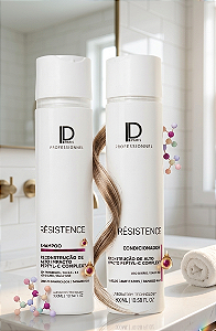 Kit Reconstrução Shampoo e Condicionador Résistence