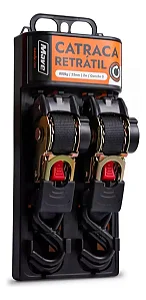 CONJUNTO RETRATIL 800KG 25MM 2MT S PRETO - MAVE