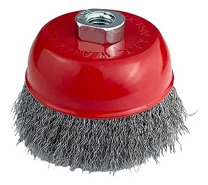 ESCOVA COPO ONDULADA 4" - WORKER