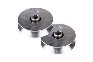 ROLDANA AÇO 2" CANTONEIRA P/ PORTAO KIT C/2