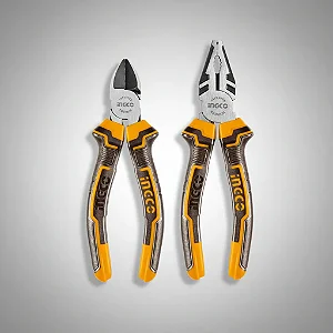 JOGO DE ALICATES INDUSTRIAIS COM 2 PC - INGCO