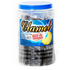 Doce de Banana Embalado Indivivdualmente Clamel 20x70grs