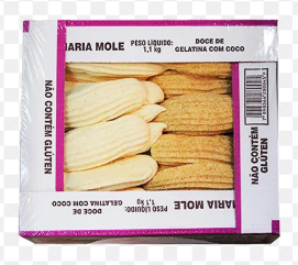 Doce Maria Mole embalado individualmente Algagel caixa 50x22 grs
