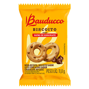 Biscoito Leite Com Gotas De Chocolate Bauducco 400x11,8g