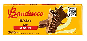 Biscoito Wafer Chocolate Bauducco 140 grs